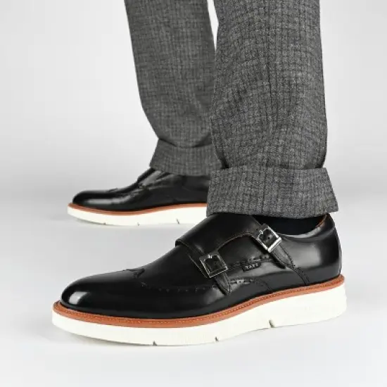 TAFT 365 Men's Model 105 Double Monk Shoe image {8}