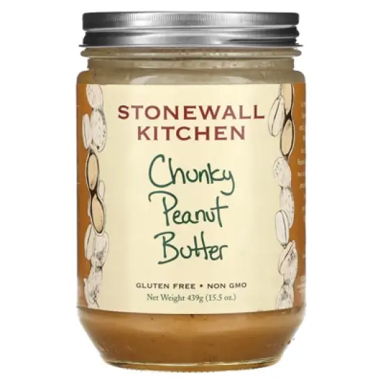 Stonewall Kitchen Chunky Peanut Butter, 15.5 oz (439 g) image {4}