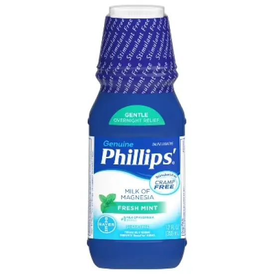 Phillips' Sugar Free Fresh Mint Milk of Magnesia 12 fl oz Bottle image {5}