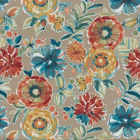 25" Colsen Outdoor Floor Pillow - Pillow Perfect image {1}