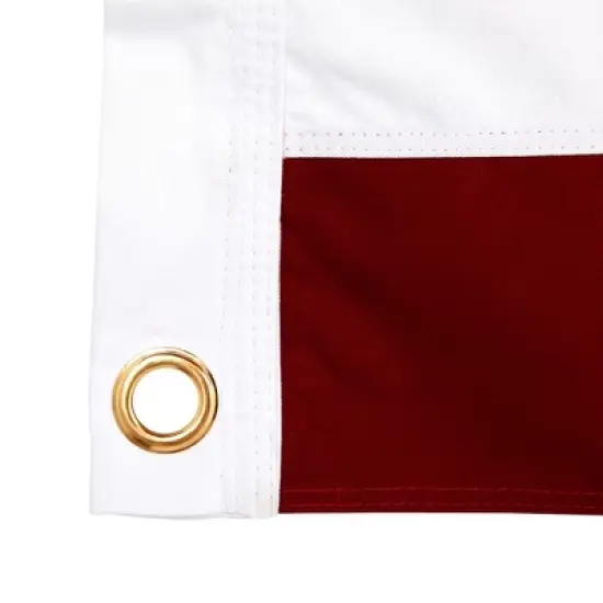 Juvale  5x9.5 American Casket Flag with Embroidered Stars for Veteran Burial, Patriotic Memorial Service image {7}