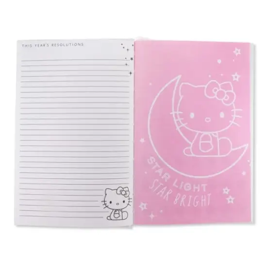 Sanrio Hello Kitty White Foil Wellness Planner | 87 Sheets image {3}