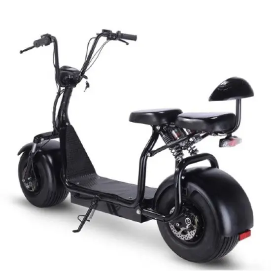 MotoTec Knockout 60v 1000w Electric Scooter Black image {4}