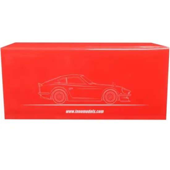 Nissan Fairlady Z (S30) RHD (Right Hand Drive) Red 1/64 Diecast Model Car by Inno Models image {2}