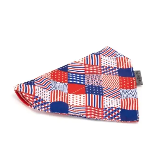 The Worthy Dog Americana Slide-On Bandana Collar Accessory image {1}