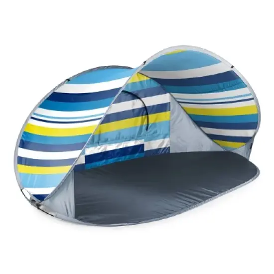 Picnic Time Manta Beach Pop Up Tent - Stripes image {1}