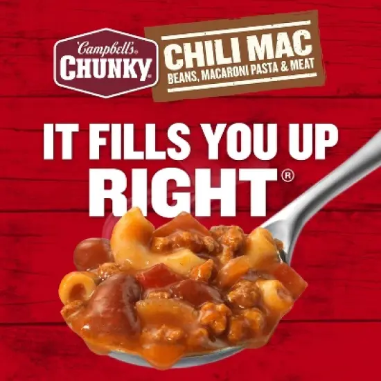 Campbell's Chunky Chili Mac Soup - 18.8oz image {5}