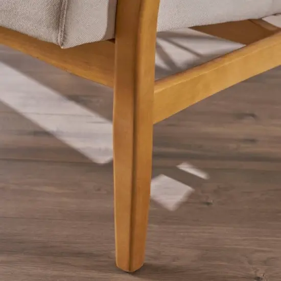 Perseus Mid Century Modern Club Chair - Christopher Knight Home image {6}