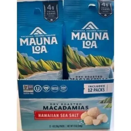 Mauna Loa Sea Salt Snack Macs - 1oz image {1}