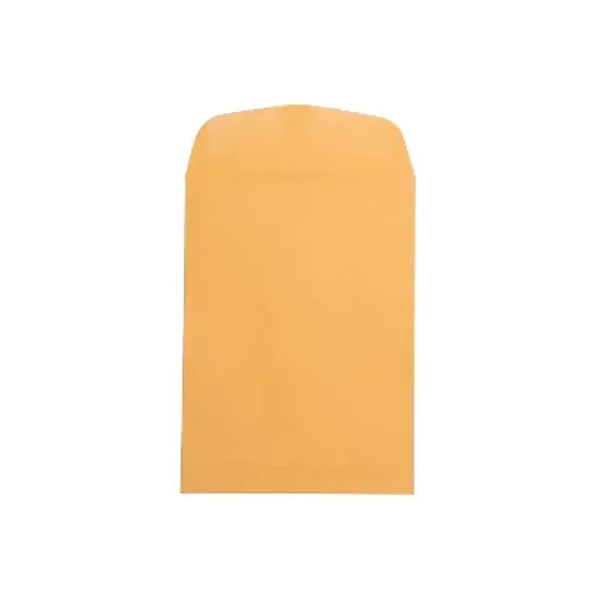 JAM Paper 7.5 x 10.5 Open End Catalog Envelopes Brown Kraft Manila 29215A image {1}