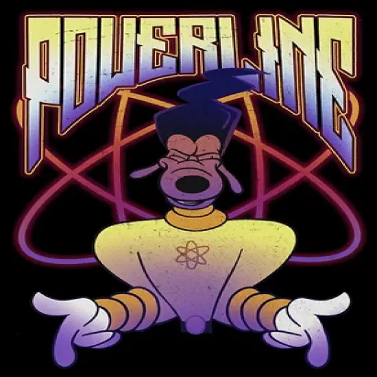 Men's A Goofy Movie Powerline Retro Sweatshirt image {1}