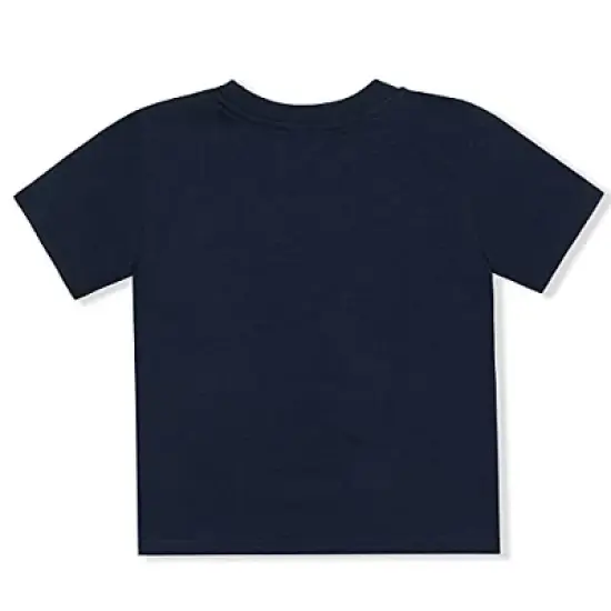 Nickelodeon Boy's 3-Pack Baby Shark 3D Fin Hoodie Shirt, Graphic Tee and Casual Short Set for Toddler image {4}