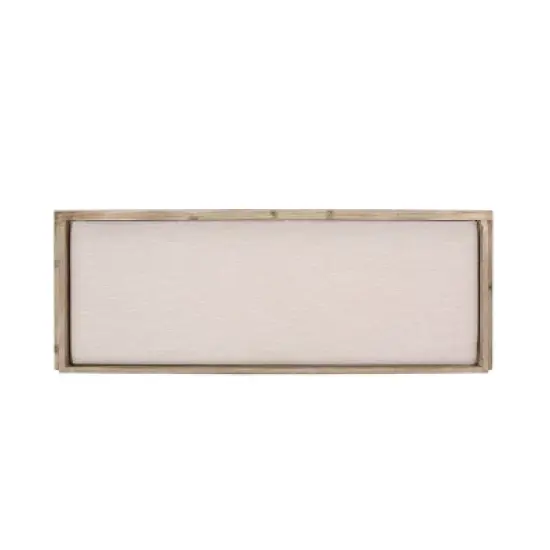 Niemi Rustic Storage Bench with Cushion Beige/ Natural/Black - Christopher Knight Home image {5}