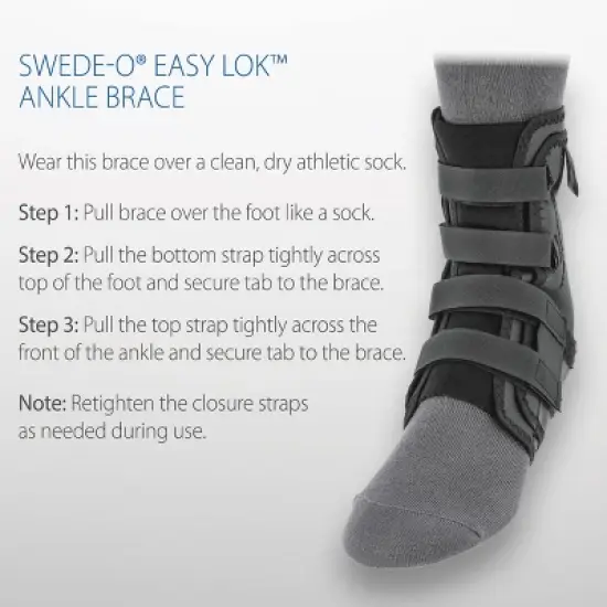 Core Products Swede-O Easy Lok Ankle Brace image {8}