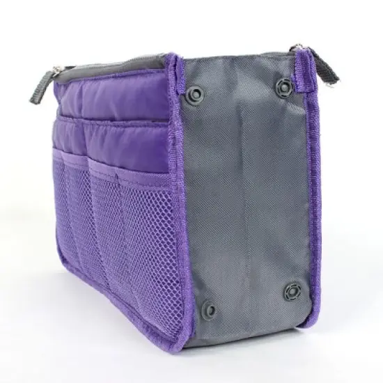 Unique Bargains Portable Cosmetic Makeup Storage Handbag image {4}