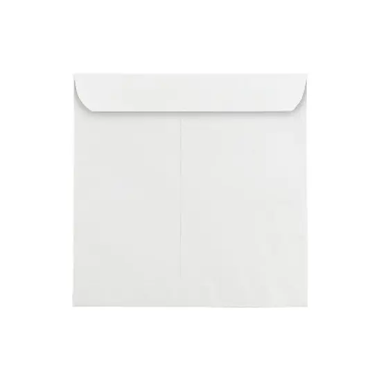 JAM Paper 11.5" x 11.5" Large Square Invitation Envelopes White Bulk 250/Box (3992321H) image {3}