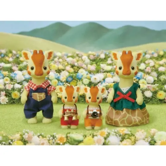 Calico Critters Highbranch Giraffe Family image {2}