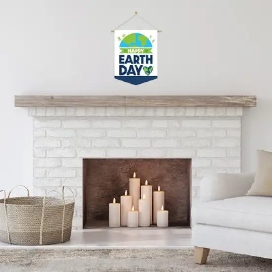 Big Dot of Happiness Happy Earth Day - Outdoor Home Decorations - Double-Sided Save the Planet Garden Flag - 12 x 15.25 inches image {6}