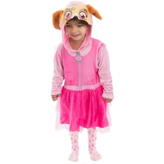 Nickelodeon Paw Patrol Skye Everest Girls Cosplay Tulle Costume Dress and Tights Infant to Little Kid image {5}