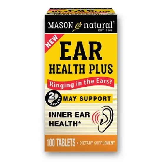 Mason Natural Advanced Ear Health Dietary Supplement Tablets - 100ct image {7}