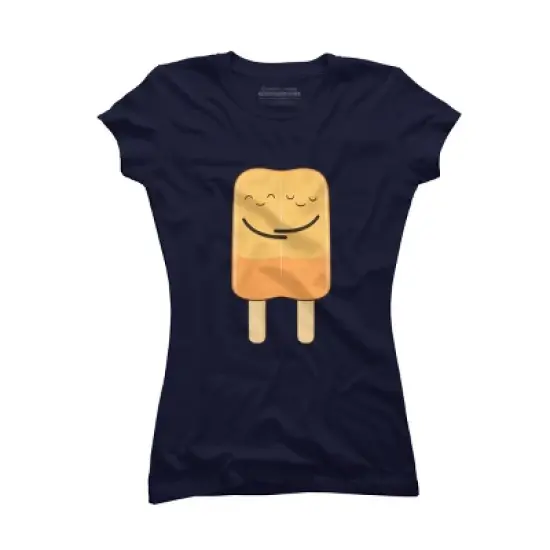 Junior's Design By Humans Popsicle hug By kimvervuurt T-Shirt image {4}