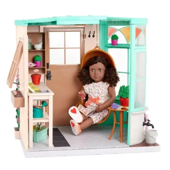 Our Generation Room to Grow Greenhouse Accessory Set for 18" Dolls image {3}