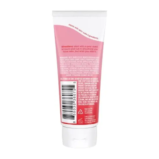 Lume Whole Body Invisible Cream Tube Deodorant - Floral/Rose Scent - 2.2oz image {3}