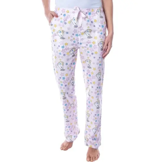 Disney Princess Women's Beauty And The Beast Chip Potts Pajama Pants image {4}