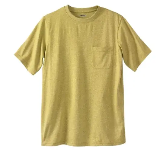 KingSize Men's Big & Tall Shrink-Less&trade; Lightweight Pocket Crewneck T-Shirt image {25}