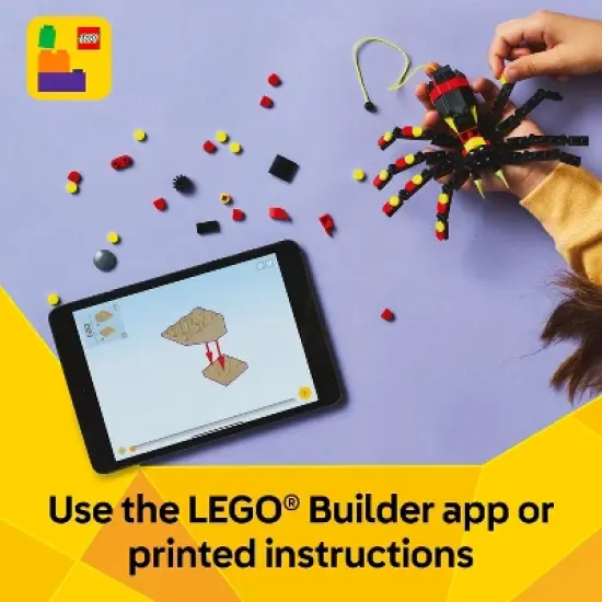 LEGO Creator 3 in 1 Wild Animals Surprising Spider Building Toy with 3 Options Scorpion or Snake 31159 image {5}