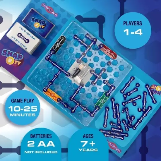 Snap Circuits It Board Game Science Kits: Educational STEM Toy for Creativity & Engineering, Grades 1-4 image {1}