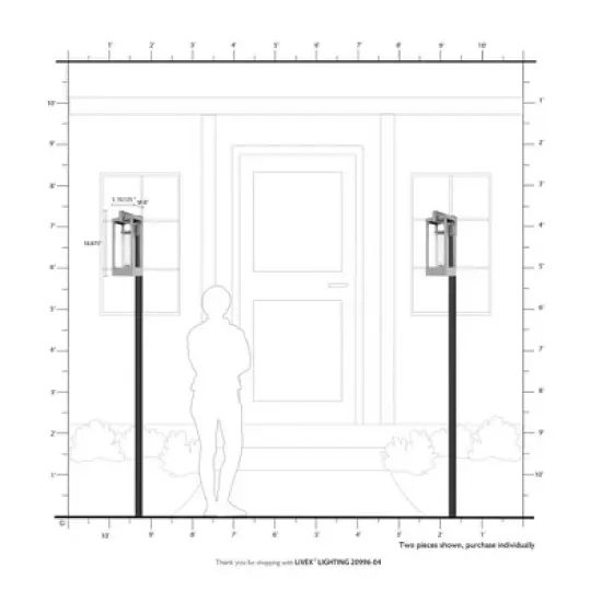 Livex Lighting Delancey 1 - Light Wall Light in  Satin Brass image {1}