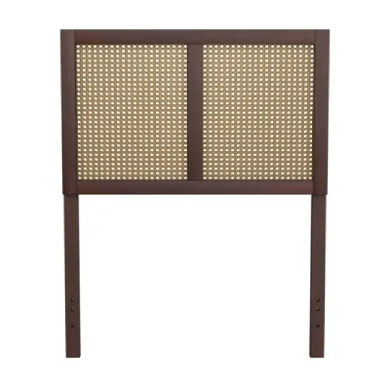 Serena Wood and Cane Panel Headboard - Hillsdale Furniture image {3}