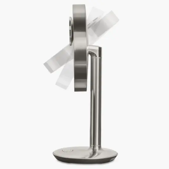 iHome Vanity Mirror with Lights and Bluetooth Speaker and USB Charging Port &ndash; Silver (iCVBT82) image {1}