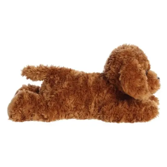 Aurora Medium Tucker Flopsie Adorable Stuffed Animal Brown 12" image {2}