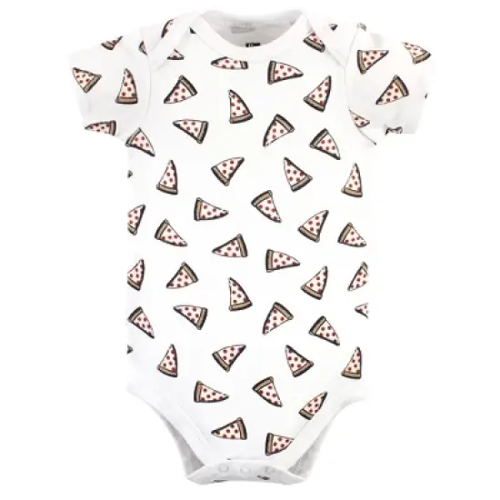 Hudson Baby Infant Boy Cotton Bodysuits 5pk, Homeslice image {4}