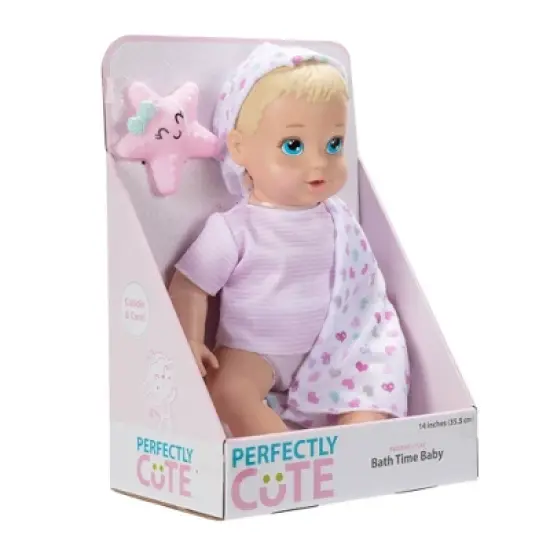 Perfectly Cute Bathtime Baby Doll - Blonde Hair image {2}