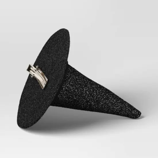 4pk Halloween Clip-on Witch Hat Figurines - Hyde and EEK! Boutique&trade; Black image {2}