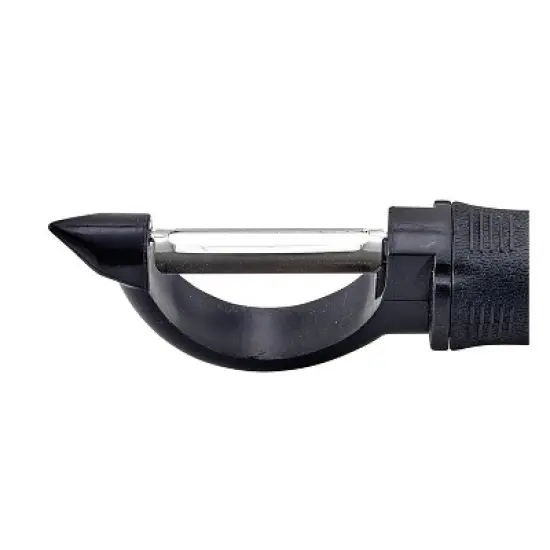 Winco Straight Peeler, Stainless Steel, Soft Grip Handle image {1}