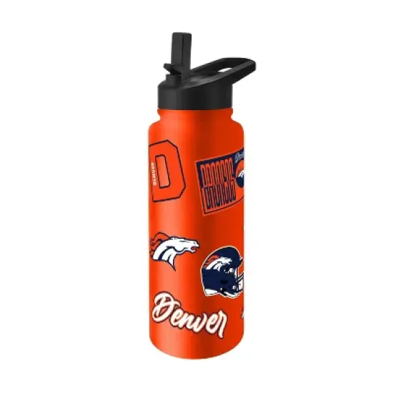 NFL Denver Broncos Dreamweave Quencher Bottle - 34oz image {1}