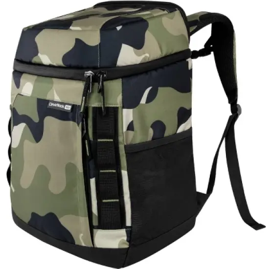 CleverMade Pacifica 15qt Insulated Leak Resistant Backpack Cooler with Bottle Opener image {7}