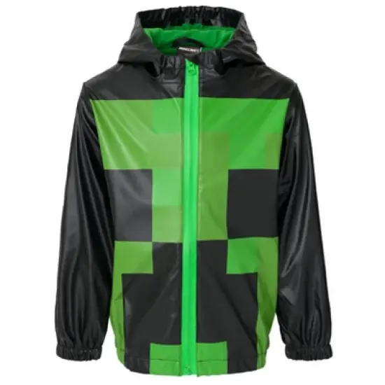 Minecraft Creeper Zip Up Jacket Little Kid to Big Kid image {7}