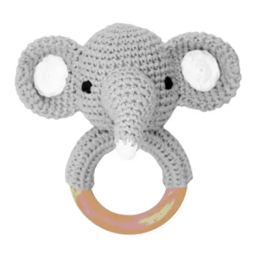 embe Animal Wooden Rattle image {2}