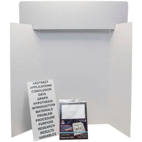 Pacon Presentation Board Project Kit with Project Papers image {1}