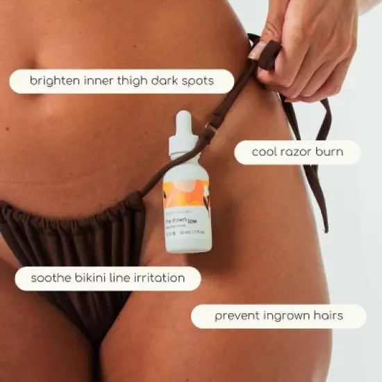 Forgotten Skincare The Down Low Inner Thigh Brightening Serum - 1 fl oz image {2}