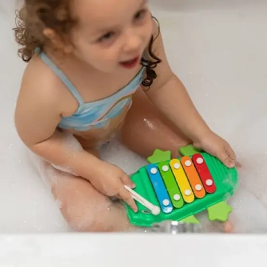 Nuby Bath Toy - Crocodile Xylophone image {2}