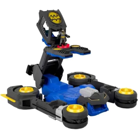 Fisher-Price Imaginext DC Super Friends Batman and Transforming Batmobile RC Vehicle image {3}