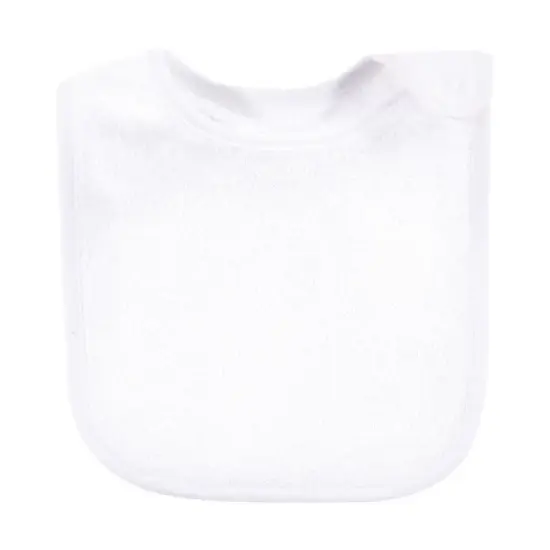 Hudson Baby Infant Unisex Rayon from Bamboo Terry Bibs, Black White, One Size image {3}