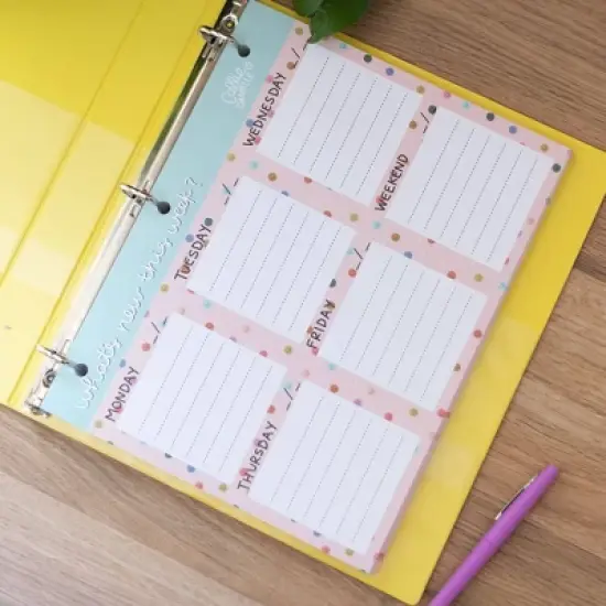 Undated Smiley Weekly Deskpad - Callie Danielle image {6}