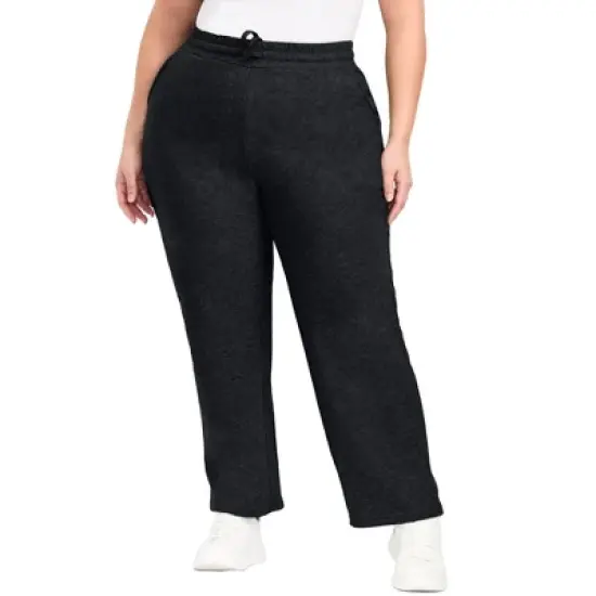 Avenue Women's Plus Size Piper Wide Leg Sweat Pant image {5}